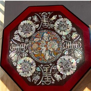 Octagonal Decorative Jewelry or Anything Box with Inlay